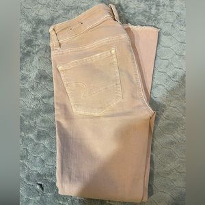 American Eagle Outfitters dusty pink Jeggings